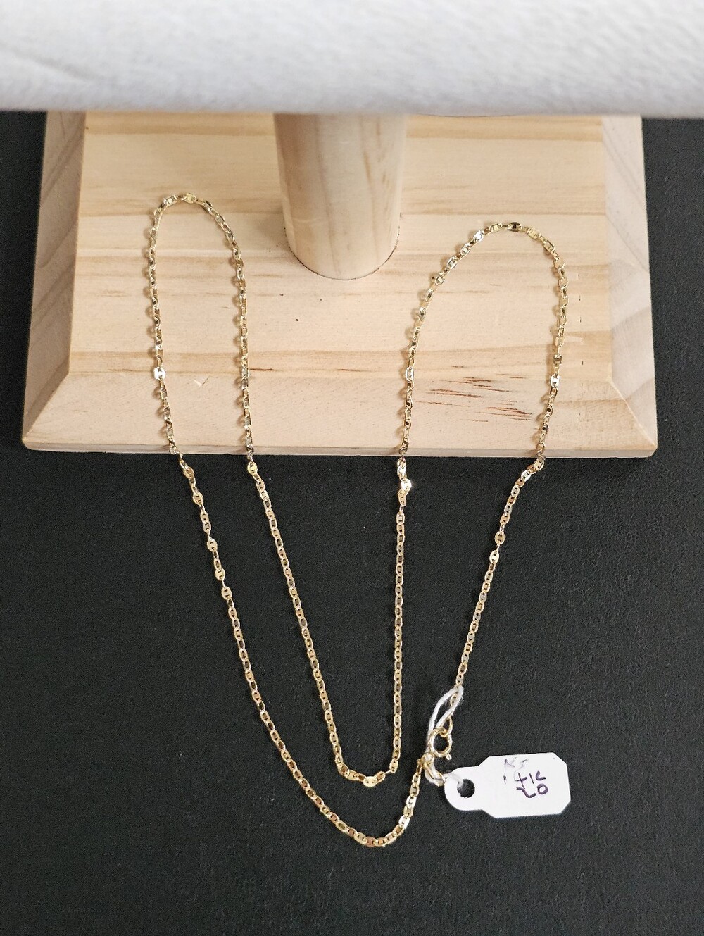 14k Gold Necklace 20 Inch